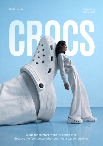 clogs, comfort shoes, slip on shoes, casual footwear, foam shoes, garden shoes, work shoes, brand awareness, editorial, fresh, calm, blue